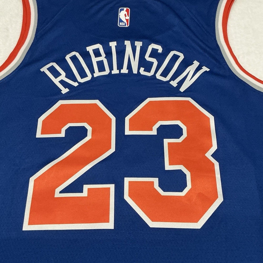 Nike New York Knicks Robinson 23 Swingman Icon Edition NBA Jersey Men 50/L - Picture 10 of 12